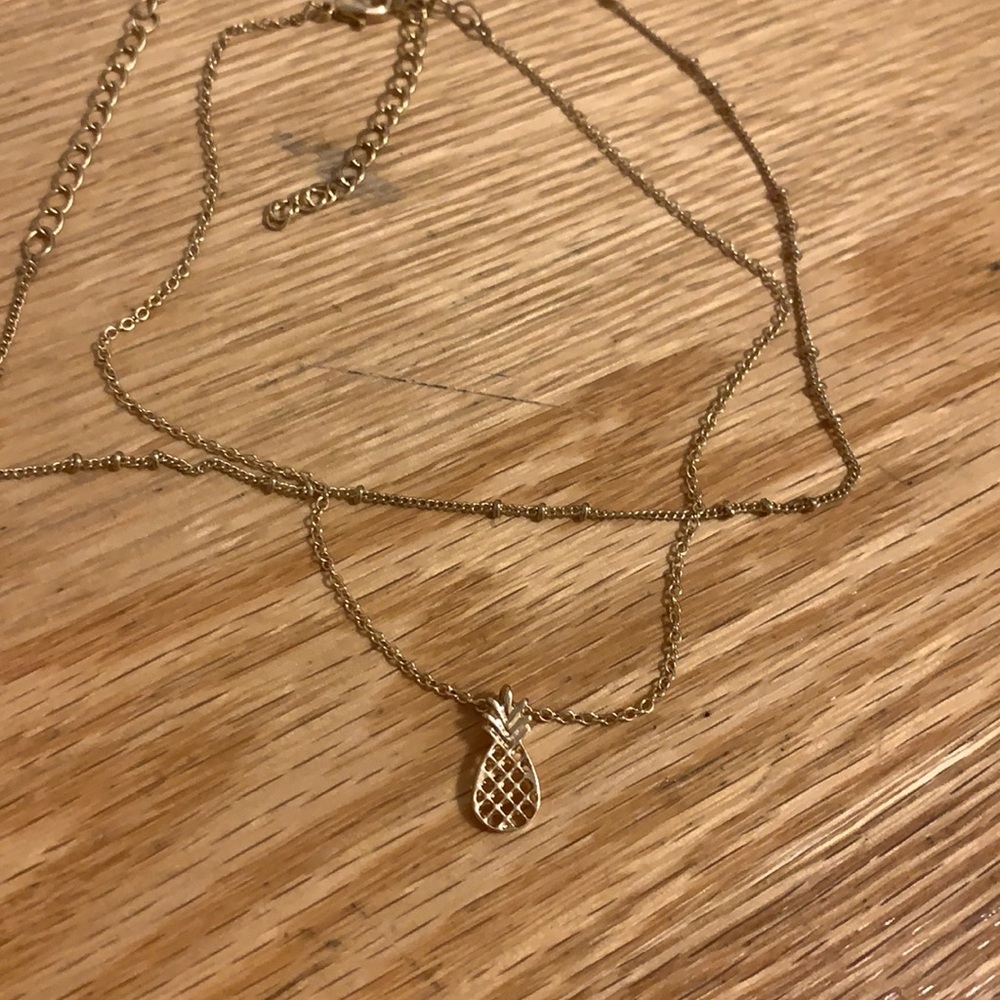 Two gold stackable chokers - Picture 4 of 4